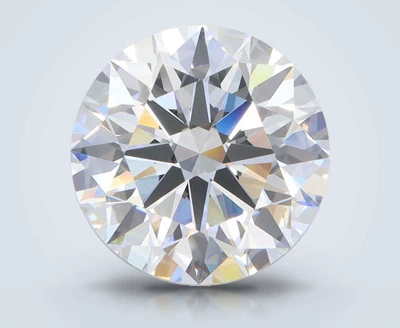 4.23ct F VVS1 Rare Carat Ideal Cut Round Lab Grown Diamond