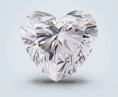0.26ct D VS2 Rare Carat Ideal Cut Heart Diamond