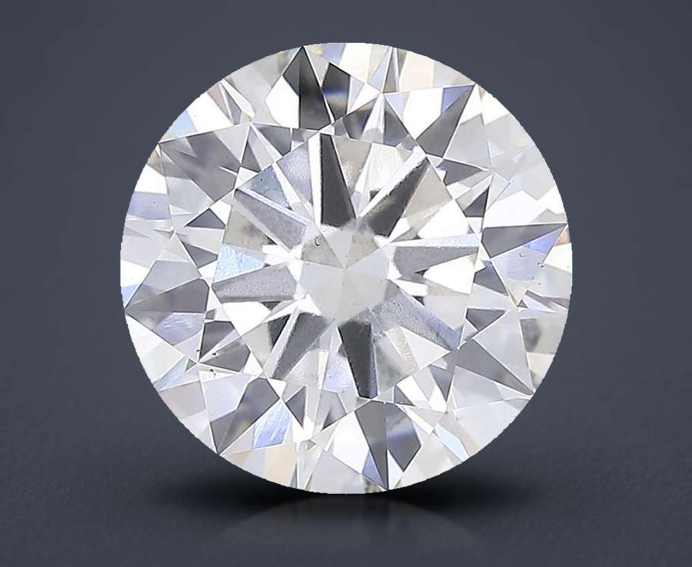 6.51ct G VS2 Rare Carat Ideal Cut Round Lab Grown Diamond