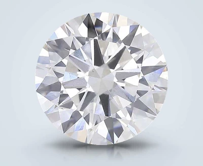 6.51ct G VS2 Rare Carat Ideal Cut Round Lab Grown Diamond