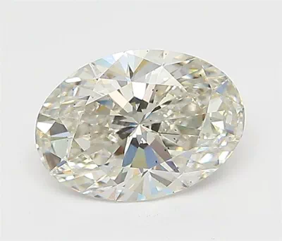 1.63ct H VS2 Rare Carat Ideal Cut Oval Lab Grown Diamond
