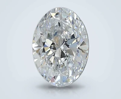1.07ct G VVS2 Rare Carat Ideal Cut Oval Lab Grown Diamond