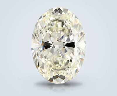 6.02ct K VS2 Rare Carat Ideal Cut Oval Diamond