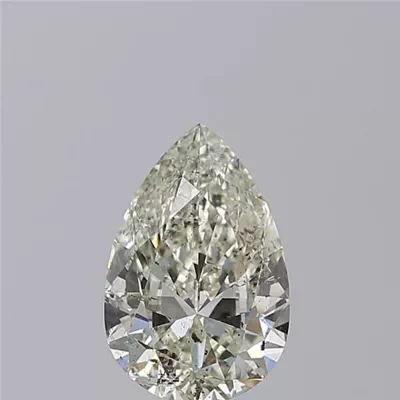 2.20ct J SI2 Rare Carat Ideal Cut Pear Diamond