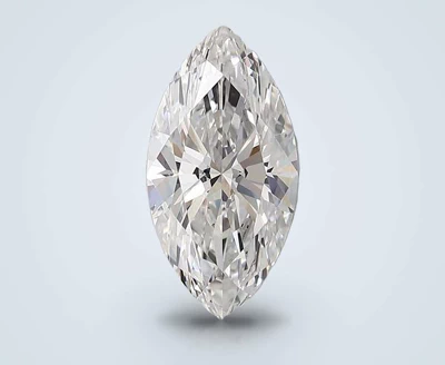 3.00ct F VVS2 Rare Carat Ideal Cut Marquise Lab Grown Diamond
