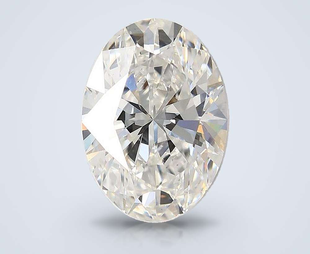 2.08ct E VS1 Rare Carat Ideal Cut Oval Lab Grown Diamond