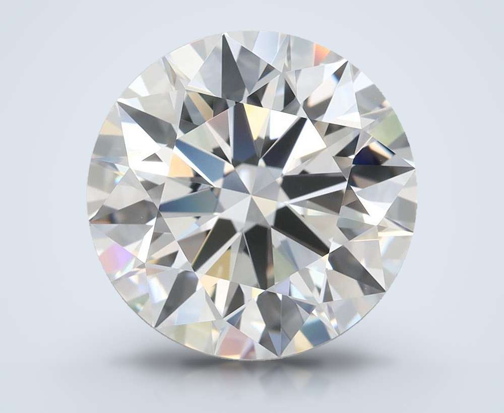 4.55ct D FL Rare Carat Ideal Cut Round Lab Grown Diamond