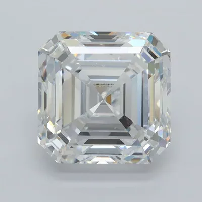 2.05ct D VVS1 Rare Carat Ideal Cut Asscher Lab Grown Diamond