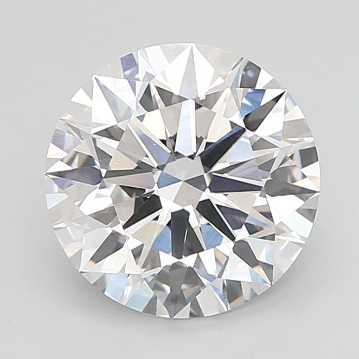 5.05ct F VS1 Rare Carat Ideal Cut Round Lab Grown Diamond