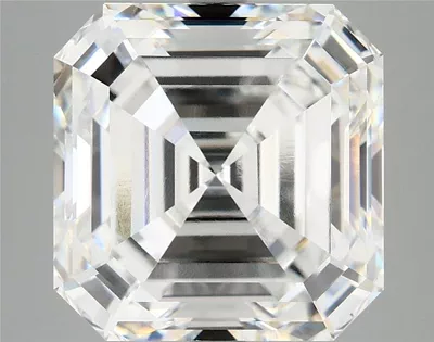 8.60ct F VVS2 Excellent Cut Asscher Lab Grown Diamond