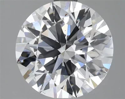 2.49ct D VS2 Excellent Cut Round Lab Grown Diamond