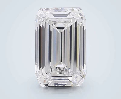16.05ct F VS1 Rare Carat Ideal Cut Emerald Lab Grown Diamond
