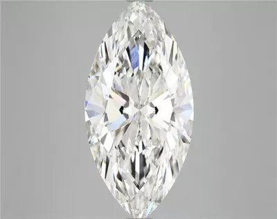 5.52ct F VS1 Rare Carat Ideal Cut Marquise Lab Grown Diamond