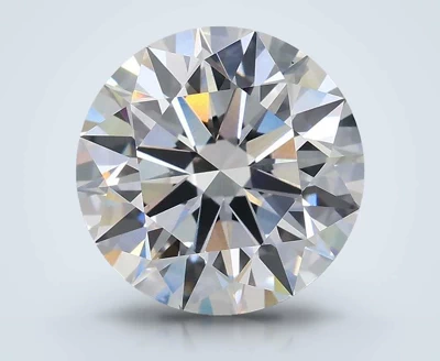 3.09ct E VS1 Rare Carat Ideal Cut Round Lab Grown Diamond