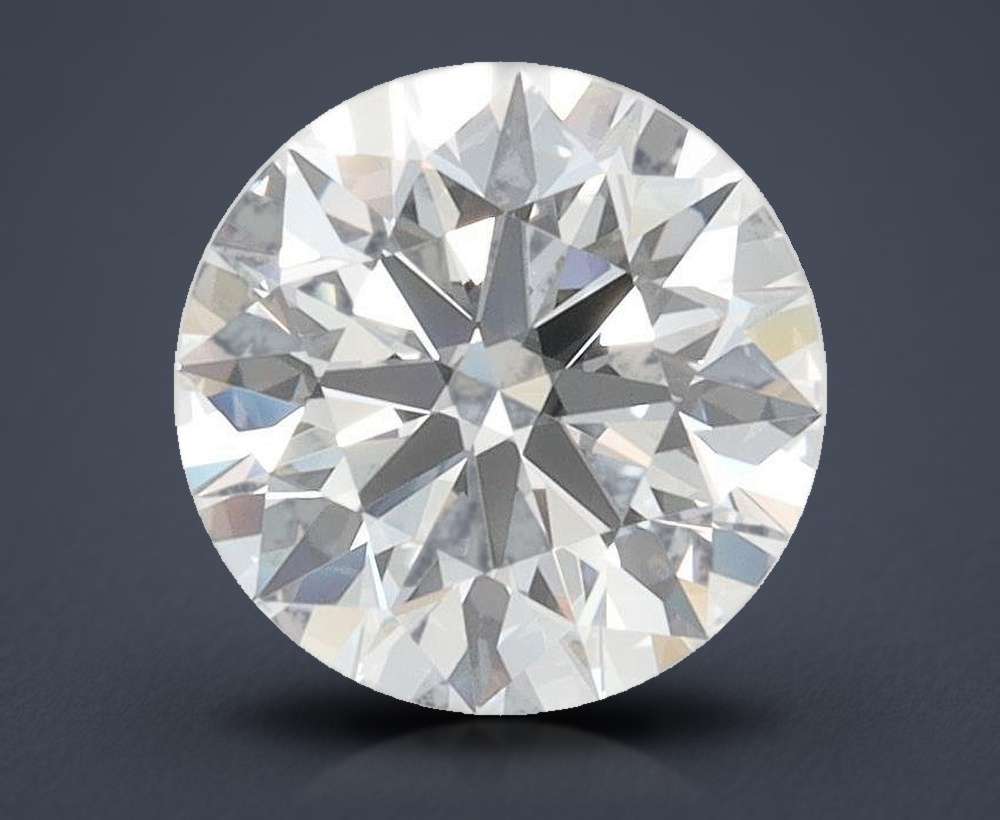1.57ct D FL Rare Carat Ideal Cut Round Lab Grown Diamond