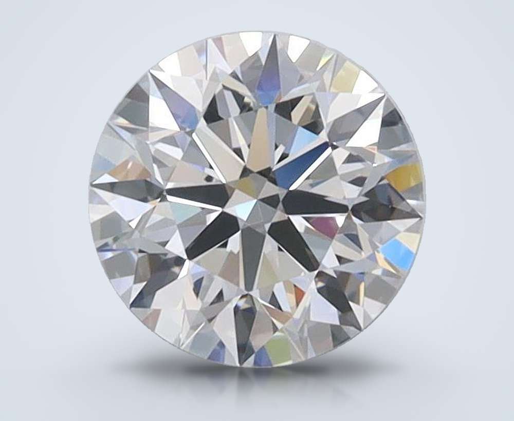 1.07ct D FL Rare Carat Ideal Cut Round Lab Grown Diamond