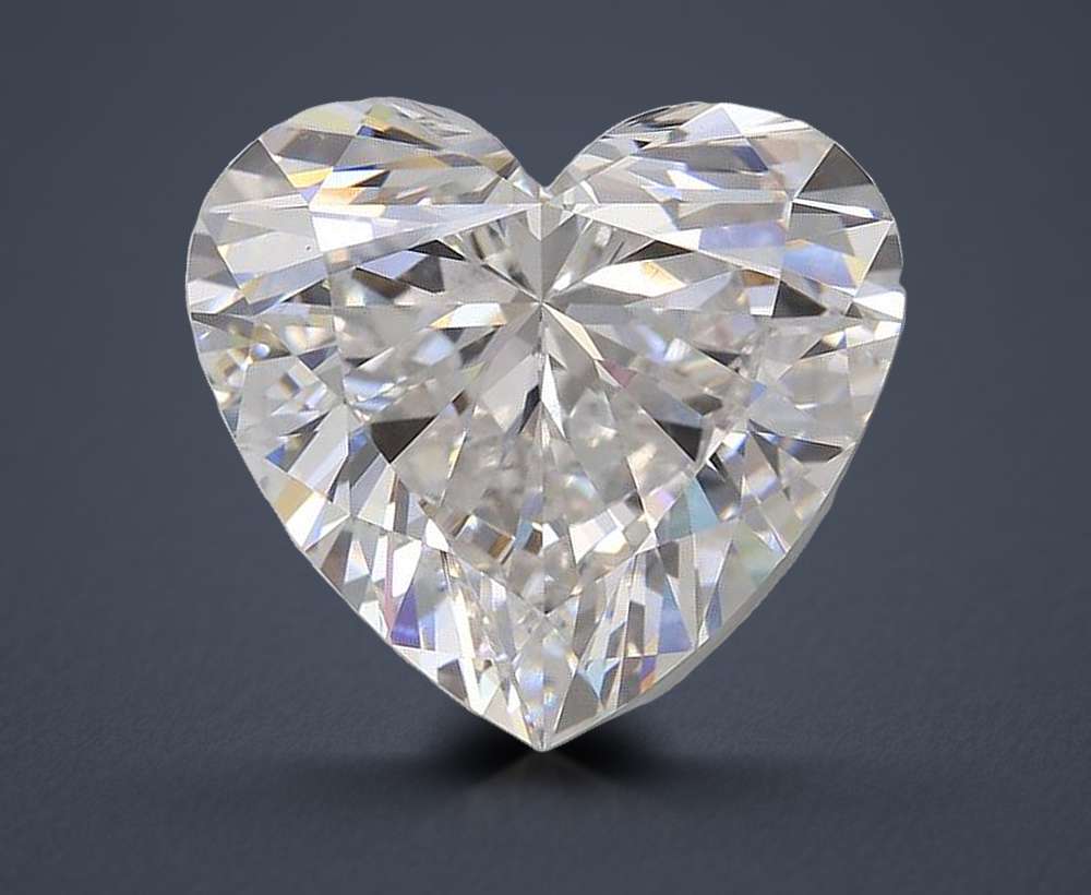 11.02ct E VS1 Rare Carat Ideal Cut Heart Lab Grown Diamond