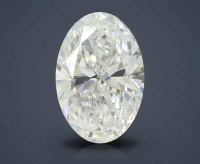 7.14ct E VVS2 Rare Carat Ideal Cut Oval Lab Grown Diamond