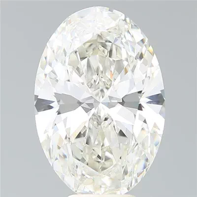 7.37ct H VS1 Rare Carat Ideal Cut Oval Lab Grown Diamond