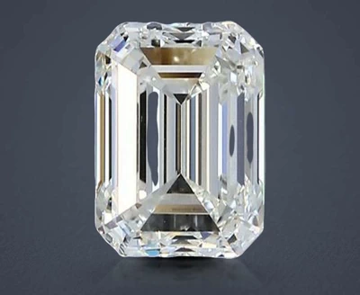 2.01ct J VVS1 Rare Carat Ideal Cut Emerald Diamond