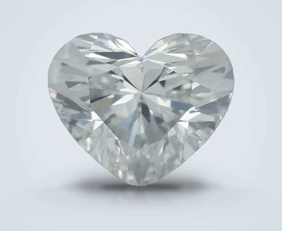 0.52ct G SI2 Rare Carat Ideal Cut Heart Diamond