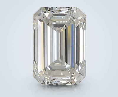 1.58ct F VS2 Rare Carat Ideal Cut Emerald Lab Grown Diamond