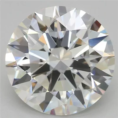 3.03ct G VVS2 Rare Carat Ideal Cut Round Lab Grown Diamond