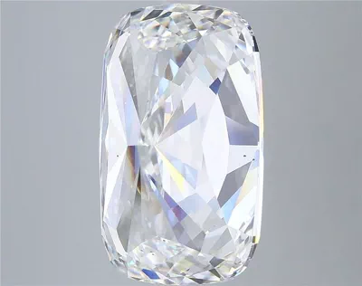 8.04ct F VS2 Rare Carat Ideal Cut Cushion Lab Grown Diamond