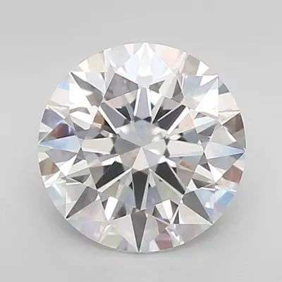 3.23ct F VVS2 Rare Carat Ideal Cut Round Lab Grown Diamond