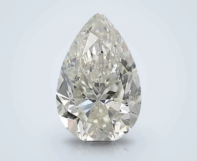 2.51ct G SI2 Rare Carat Ideal Cut Pear Diamond