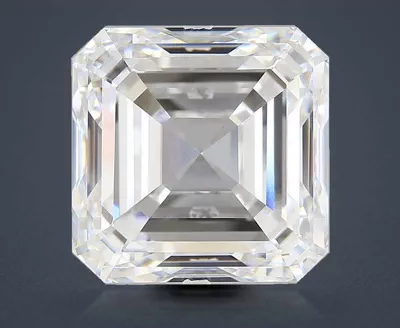 12.00ct D VVS2 Excellent Cut Asscher Lab Grown Diamond