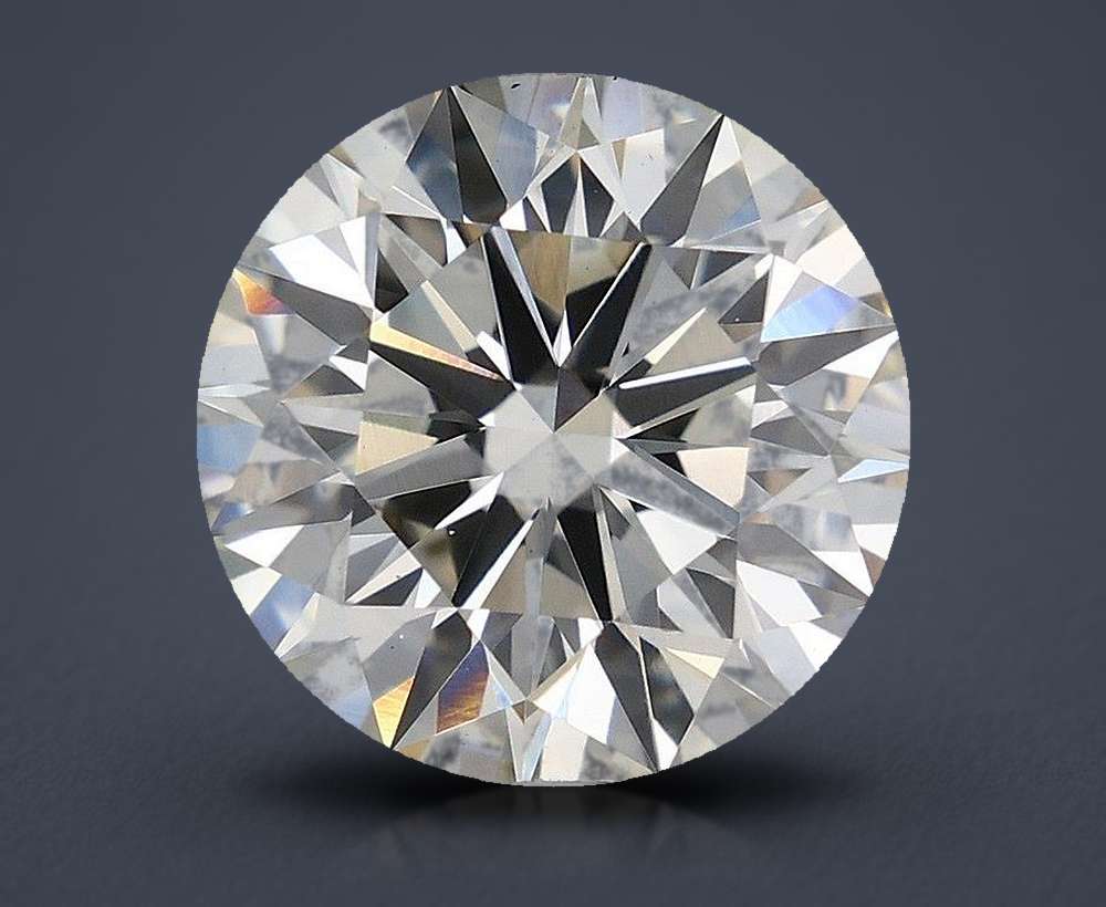 3.04ct I VS1 Rare Carat Ideal Cut Round Lab Grown Diamond