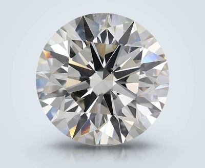 3.04ct I VS1 Rare Carat Ideal Cut Round Lab Grown Diamond