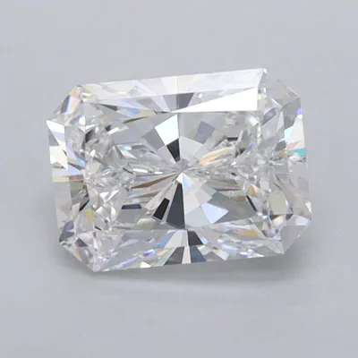 1.06ct D VVS2 Very Good Cut Radiant Lab Grown Diamond