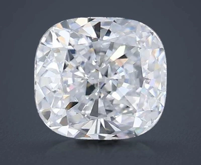 1.05ct D VVS2 Rare Carat Ideal Cut Cushion Lab Grown Diamond