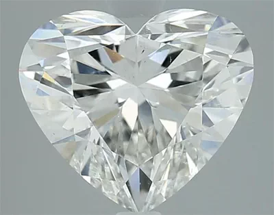 2.54ct I SI1 Rare Carat Ideal Cut Heart Diamond