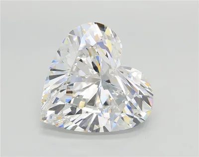 10.02ct F VS2 Very Good Cut Heart Lab Grown Diamond