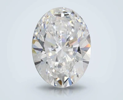 2.01ct D VS1 Rare Carat Ideal Cut Oval Lab Grown Diamond