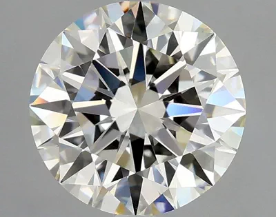 2.50ct I IF Rare Carat Ideal Cut Round Diamond