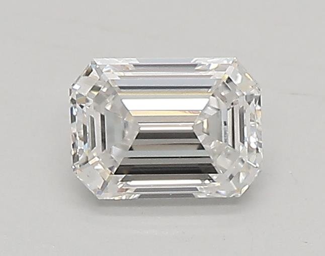 0.46ct E VVS2 Very Good Cut Emerald Lab Grown Diamond