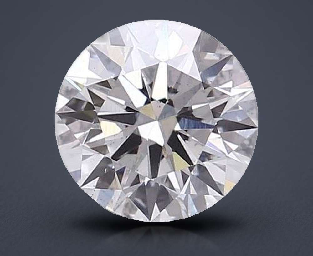 1.52ct F VS2 Rare Carat Ideal Cut Round Lab Grown Diamond