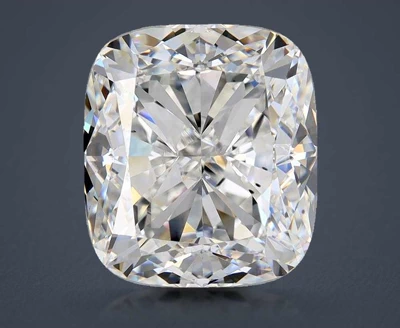 7.03ct E VS2 Rare Carat Ideal Cut Cushion Diamond