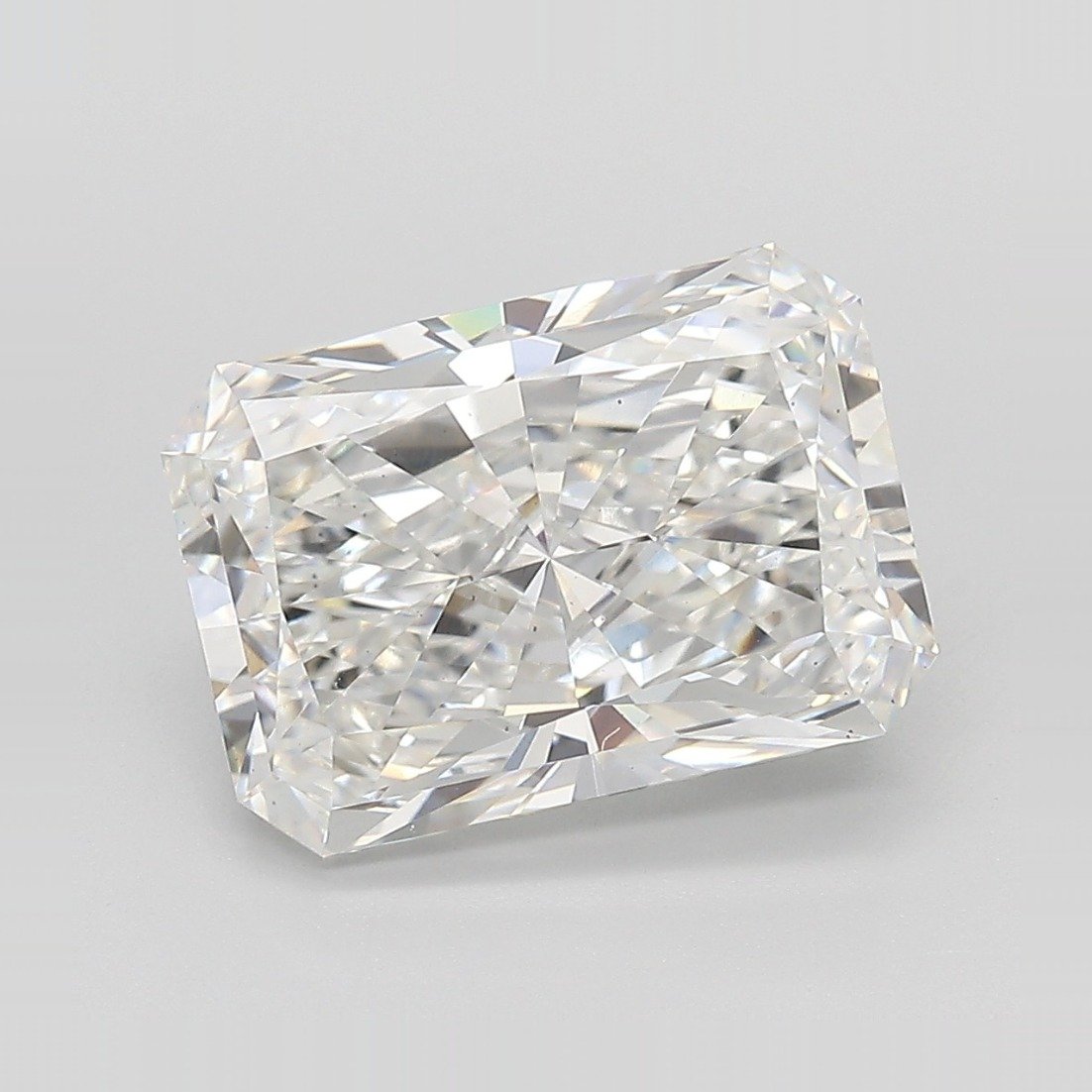 4.78ct F VS2 Rare Carat Ideal Cut Radiant Lab Grown Diamond