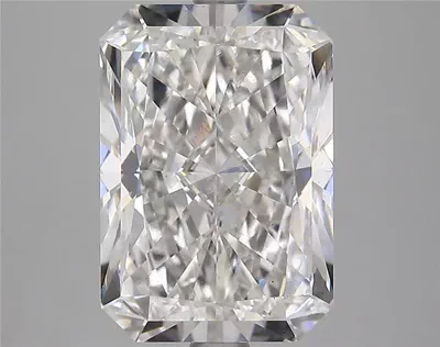 8.28ct F VS2 Rare Carat Ideal Cut Radiant Lab Grown Diamond