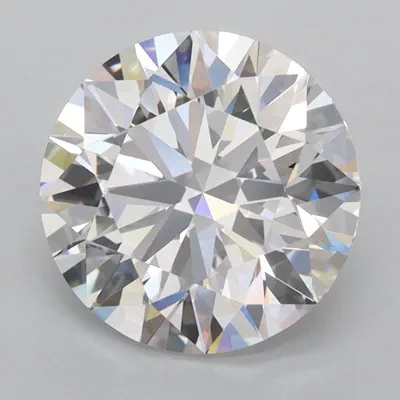 2.89ct D FL Rare Carat Ideal Cut Round Lab Grown Diamond