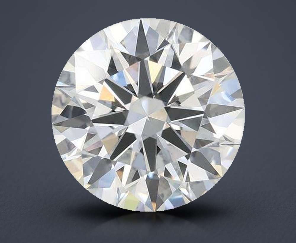 3.08ct F VVS1 Rare Carat Ideal Cut Round Lab Grown Diamond