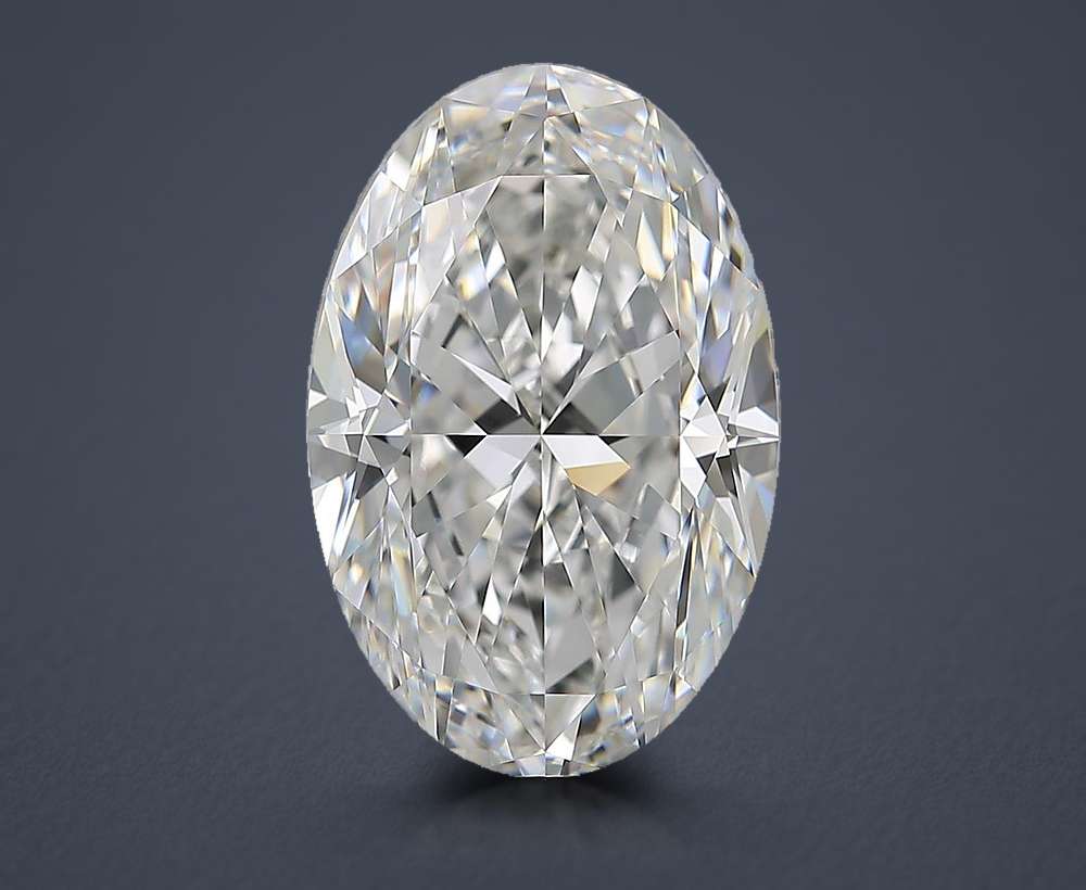 7.01ct E VVS1 Rare Carat Ideal Cut Oval Diamond