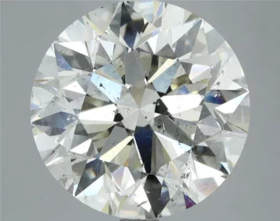 6.05ct J SI2 Excellent Cut Round Diamond