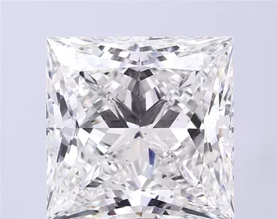 10.03ct F VS2 Very Good Cut Princess Lab Grown Diamond