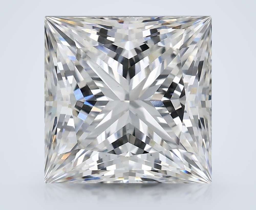 7.06ct G VS1 Rare Carat Ideal Cut Princess Lab Grown Diamond